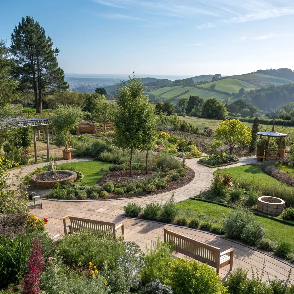 Overview of LORVENITHOS eco-friendly garden design